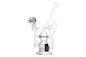 Skleněný bong Pure Glass Infinity Turbine Inline Black