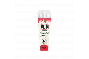 POP Cones King size, Strawberry Jam, 3 ks / bal.