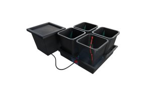 Quadgrow, pasivní hydroponický systém pro 4 rostliny