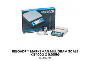 Sada s váhou On Balance Reloadr Marksman scale kit, 100g/0,005g, stříbrná