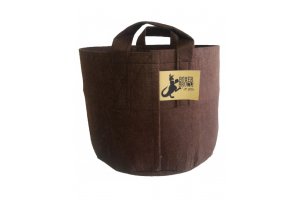 ROOT POUCH BROWN - Textilní květináč , 95l