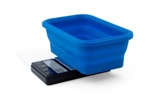 Váha On Balance Blue Collapsible Silicone Bowl Scale 1000g/0,1g