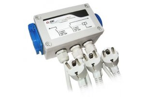 GSE Relay box 8x600W pro dva napěťové okruhy