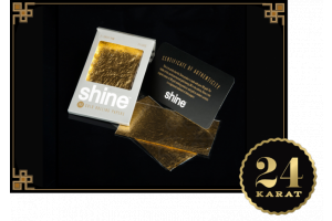 Shine 24K Two Sheet Pack - 2x zlatý papírek+ 1 filtr Rolls 69