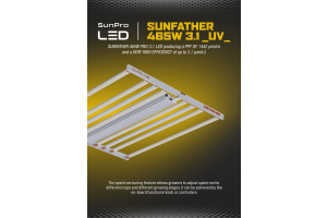 SunPro SUNFATHER 465W -3.1 UV- LED