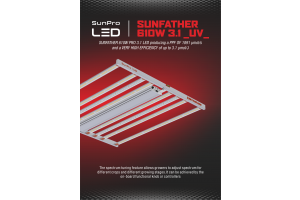 Sunpro SUNFATHER 610W -3.1 UV- LED PŘEDOBJEDNÁVKA