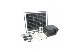 Malapa  solární systém s akumulátorem, 230V+12V