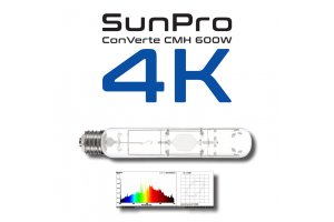 Výbojka SunPro ConVerte CMH 600W/E40/4K