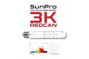 Výbojka SunPro ConVerte CMH 600W/E40/3K -RedCan