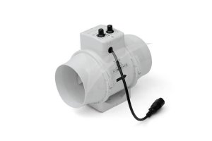 Ventilátor s termostatem Vents/Dalap 125 U-T, 220/280m3/h