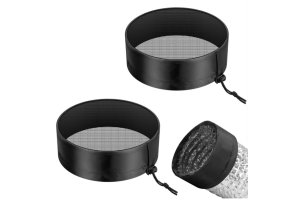 VIVOSUN kryt ventilačního otvoru 200mm s elastickou páskou a pevnou sponou, 2ks