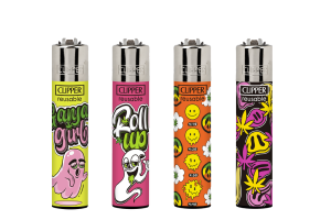 Zapalovač Clipper, Roll Up | box 48 ks