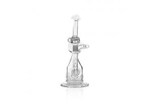 Skleněný bong Pure Glass Infinity Recycler 2 8"