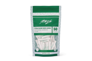 PURIZE® uhlíkové filtry - XTRA Slim Long Size, sáček 50 ks, bílá