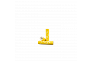 PURIZE® uhlíkové filtry - XTRA Slim Size, dóza 100 ks, žlutá