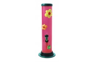 Bong Zooom Straight Daisy Pink 25cm