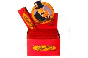 Papírky SMOKING RED King Size, 32ks v balení, box 50ks