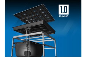 GrowSystém 1.0 pro 24 rostlin, kompletní aeroponický systém