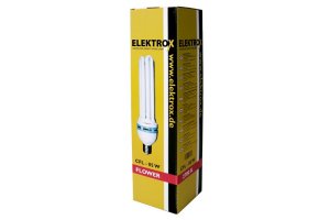 Úsporná CFL lampa ELEKTROX 85W, na květ