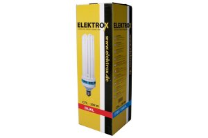 Úsporná CFL lampa ELEKTROX 200W, na květ