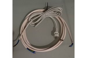 Kabel se zástrčkou do sítě 3m, 3 žílný + kabel 3 žilný 5m , doprodej
