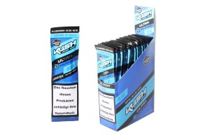 Kush Herbal Hemp Blunt Wraps Ultra Blue, 2ks v balení | box 25ks