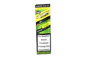 Kush Herbal Hemp Blunt Wraps Ultra Green 2ks/bal.