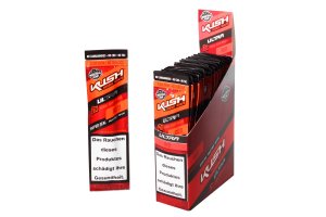 Kush Herbal Hemp Blunt Wraps Ultra Red, 2ks v balení | box 25ks