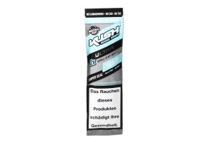 Kush Herbal Hemp Blunt Wraps Ultra Silver 2ks/bal.