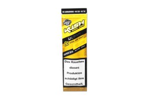 Kush Herbal Hemp Blunt Wraps Ultra Yellow 2ks/bal.