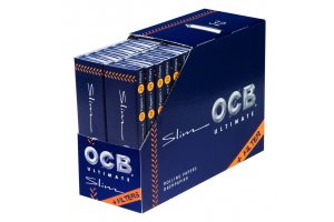 OCB ULTIMATE SLIM + TIPS, 32ks v balení | box 32ks
