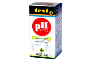 PH test AQUAR na vodu 4,7 - 7,4 pH, 20ml