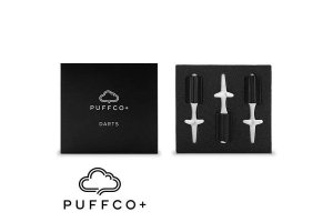 Puffco Plus Dart, černé provedení, 3 kusy