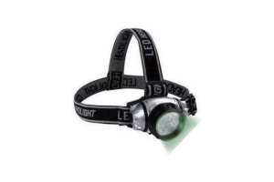 SunPro Green LED Headlamp - čelovka zelená 19LED