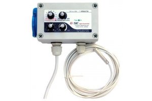 GSE Digitalní regulátor teploty, min&max rychlosti ventilatoru a hystereze
